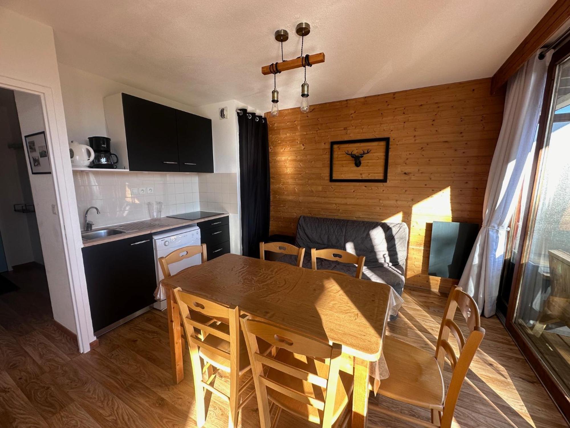 Au Bachat-Bouloud, Appartement 3 Pieces 6 Personnes Avec Balcon Plein Sud Chamrousse Luaran gambar